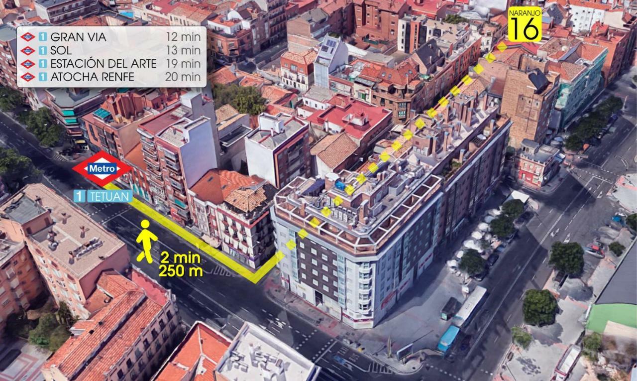 Casa Moderna Con Terraza Chill Out - Estadio Bernabeu Μαδρίτη Εξωτερικό φωτογραφία